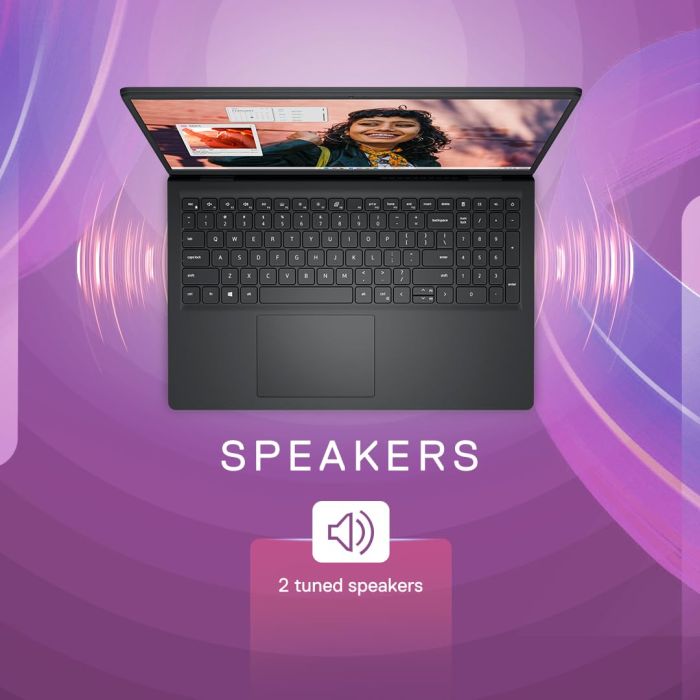 Dell Inspiron 3530 Thin & Light Laptop, 13th Gen Intel Core i3-1305U/8GB/512GB SSD/15.6" (39.62cm) 120Hz Refresh Rate on a FHD IPS Display/Windows 11 + MSO'21+McAfee 15 Month/Carbon Black/1.62kg - Image 4