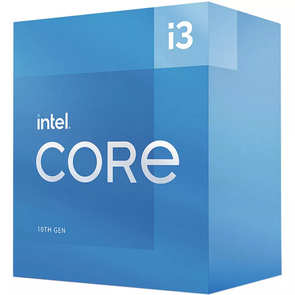 Intel Core i3-10105 10th Generation Processor - LGA1200 Socket (4 Cores/ 3.70 GHz/ 4.40 GHz Turbo/ 6MB Cache/ 8 Threads/ Comet Lake)